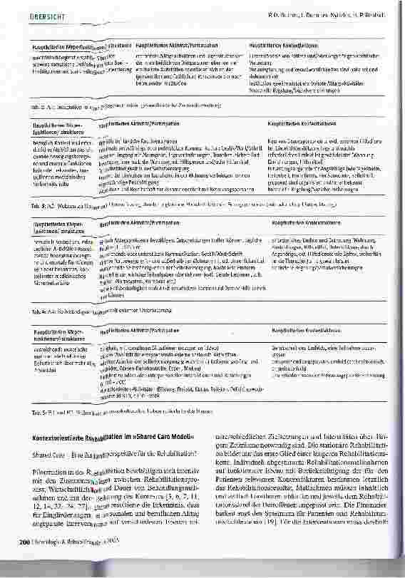 Vorschauseite 5: Die Umsetzung der ICF im Spannungsfeld von Kontext und neurorehabilitativer Intervention