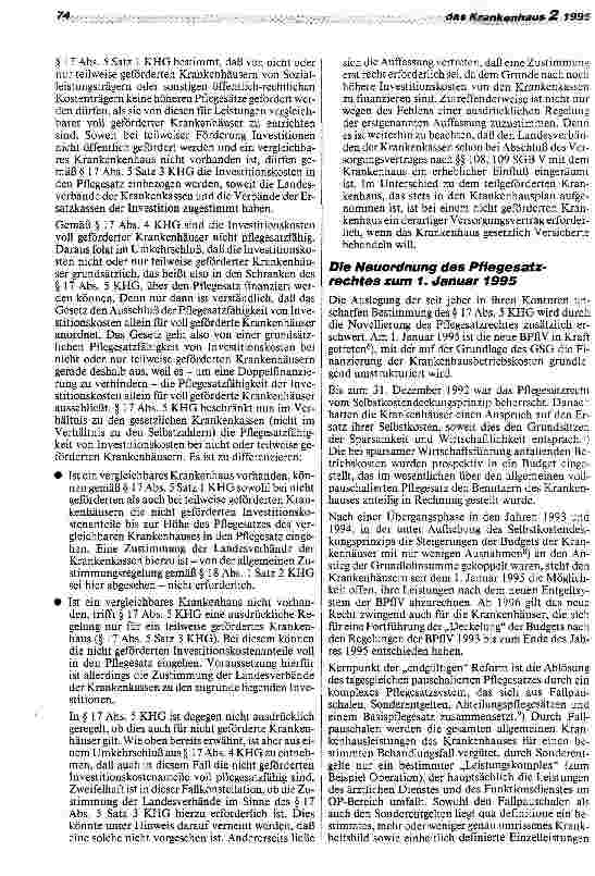 Vorschauseite 2: Möglichkeiten und Grenzen der Finanzierung von Krankenhausinvestitionen durch Zuschläge auf Fallpauschalen und Sonderentgelte