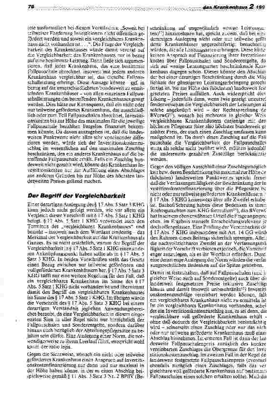 Vorschauseite 4: Möglichkeiten und Grenzen der Finanzierung von Krankenhausinvestitionen durch Zuschläge auf Fallpauschalen und Sonderentgelte