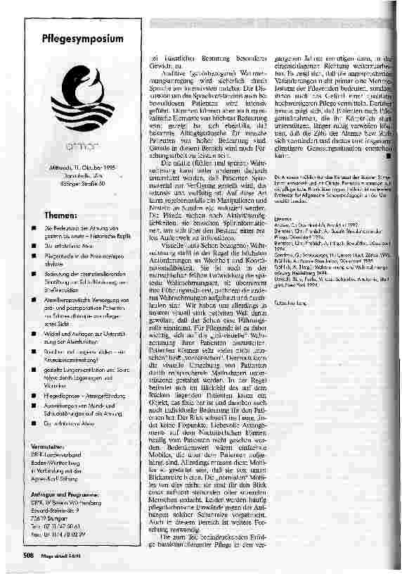 Vorschauseite 5: Basale Stimulation Ein Beitrag zur Qualifizierung der Pflege