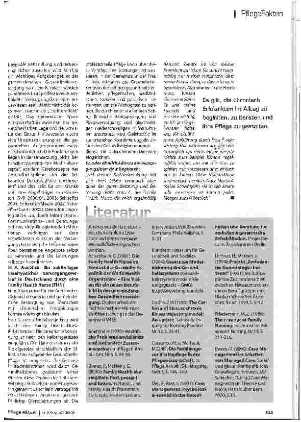 Vorschauseite 4: Pflege für chronisch erkrankte Menschen