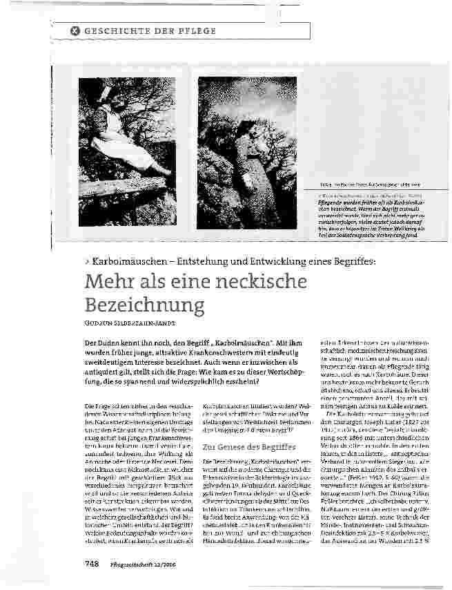 Vorschauseite 1: Mehr als eine neckische Bezeichnung
