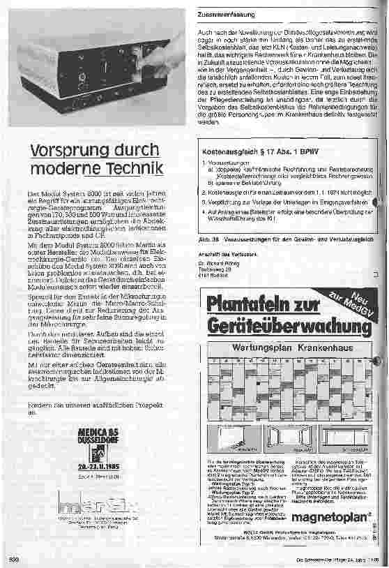 Vorschauseite 4: Neue Aufgaben für die Pflegedienstleitung 7.Folge: Das Selbstkostenblatt 6
