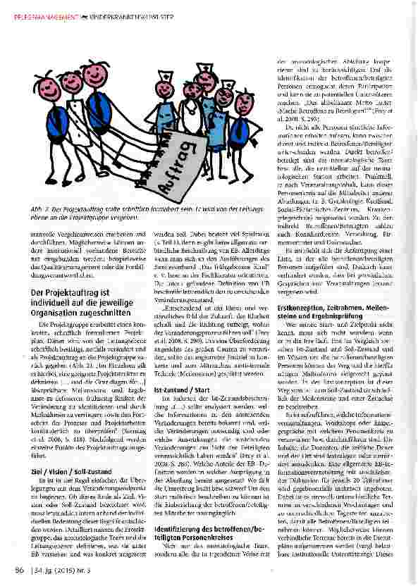 Vorschauseite 2: Implementierung von Entwicklungs-fördernder Betreuung in der Neonatologie aus Sicht der Organisationsberatung Teil 3