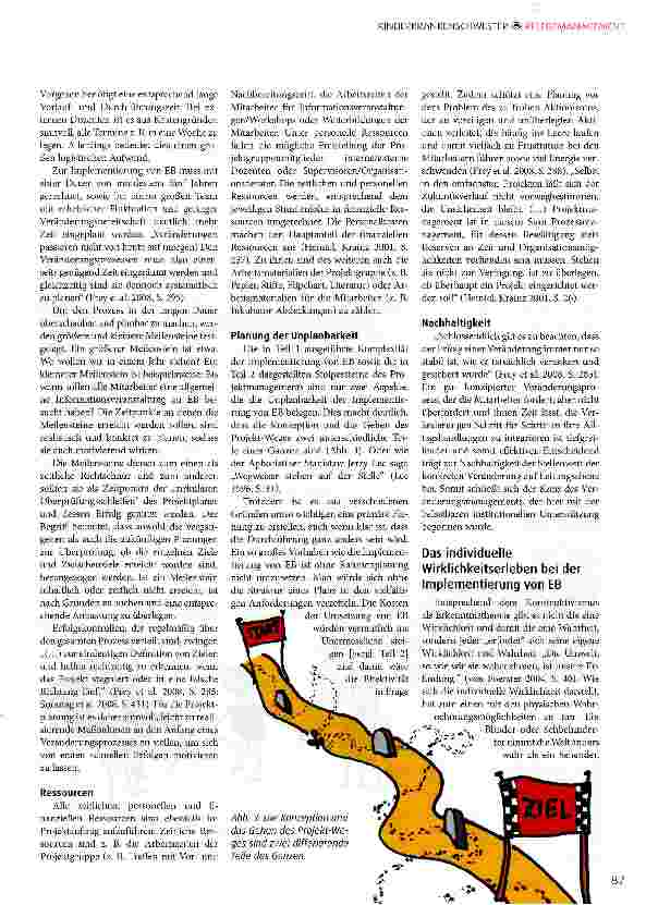 Vorschauseite 3: Implementierung von Entwicklungs-fördernder Betreuung in der Neonatologie aus Sicht der Organisationsberatung Teil 3