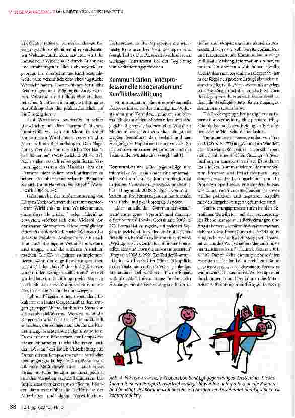 Vorschauseite 4: Implementierung von Entwicklungs-fördernder Betreuung in der Neonatologie aus Sicht der Organisationsberatung Teil 3