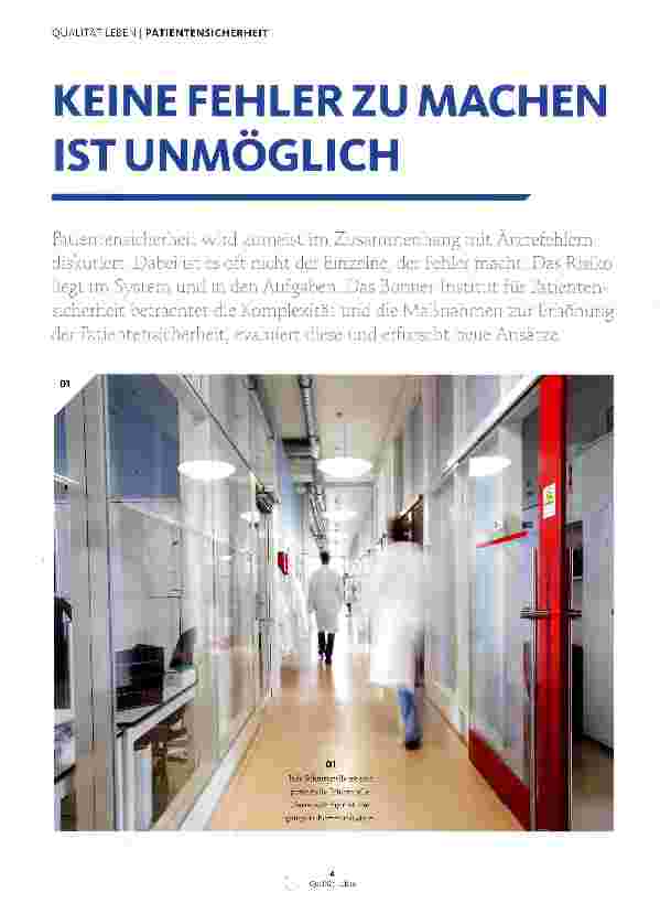 Vorschauseite 1: Keine Fehler zu machen ist unmöglich