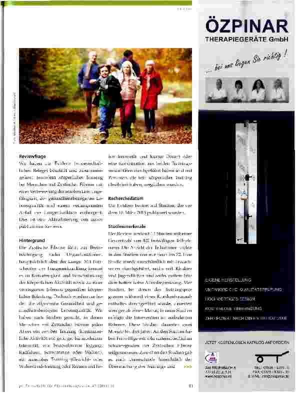 Vorschauseite 2: Cochrane-Update 10 2015