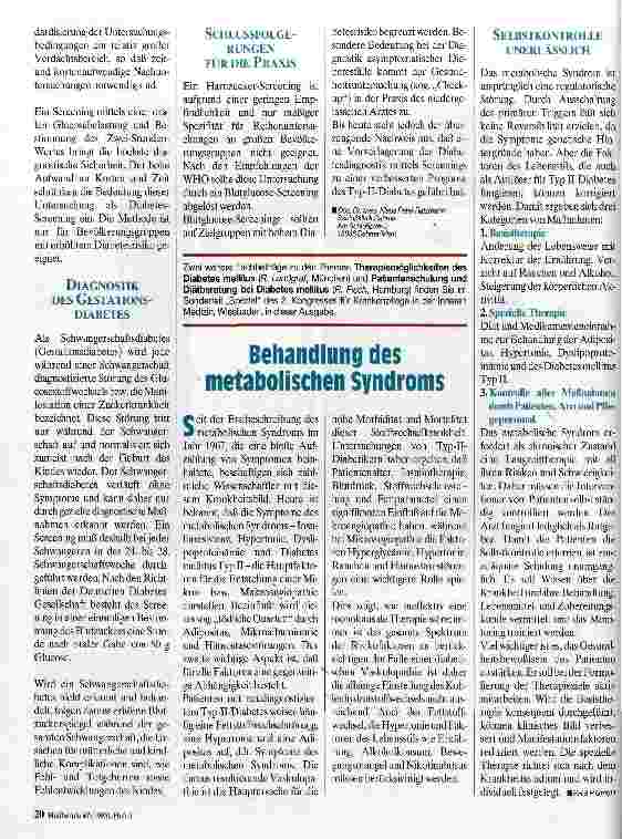 Vorschauseite 2: Screening sinnvoll?