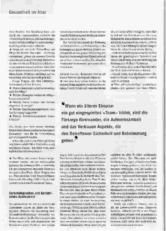 Vorschauseite 2: Der ältere Mensch ist der Hauptakteur