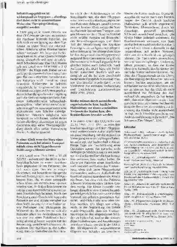 Vorschauseite 4: Aufsichtspflichtverletzungen können haftungsrechtliche Folgen nach sich ziehen