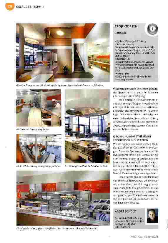 Vorschauseite 3: Cafeteria mit dem Charme einer Lounge