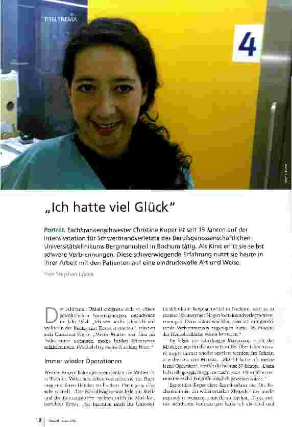 Vorschauseite 2: Ich hatte viel Glück