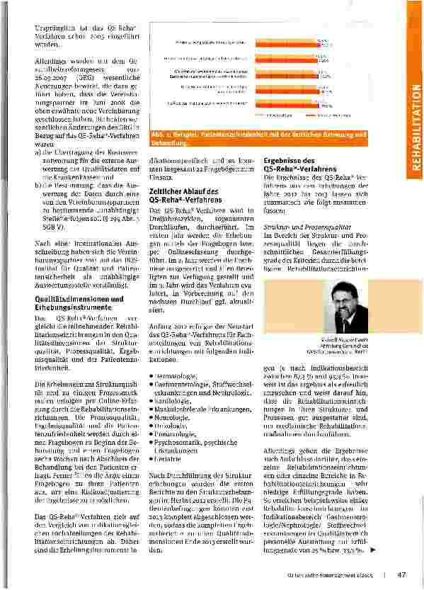 Vorschauseite 2: Das QS-Reha®-Verfahren der gesetzlichen Krankenversicherung