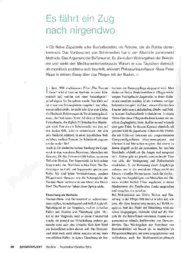 Vorschauseite 1: Es fährt ein Zug nach nirgendwo