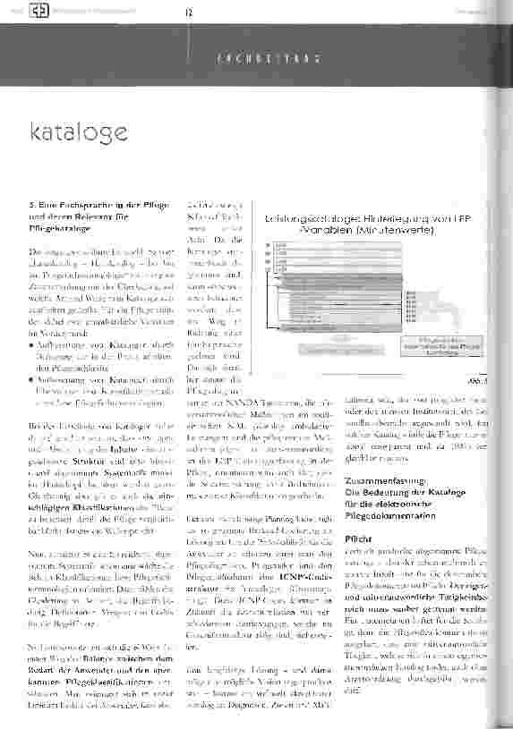Vorschauseite 5: Strategie und entwicklung von pflegedokumentationskatalogen für ein elektronisches dokumentationssystem