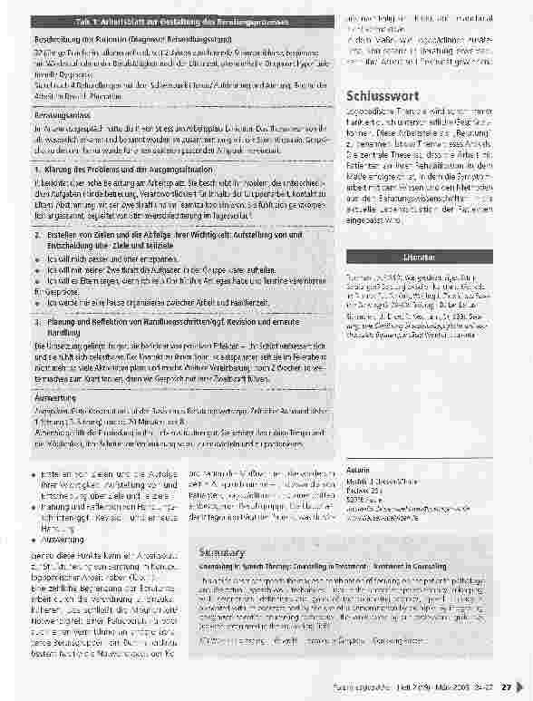 Vorschauseite 4: Beratung in der logopädischen Arbeit: Beratend behandeln -behandelnd beraten
