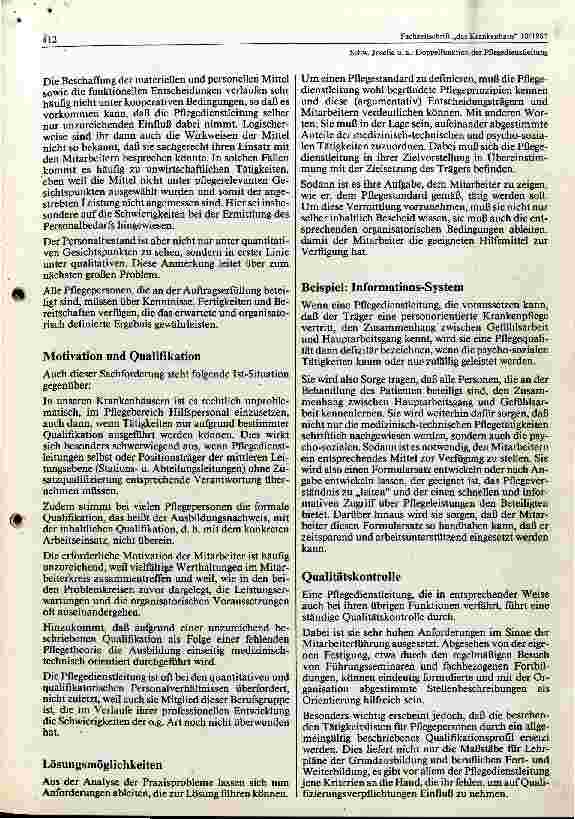 Vorschauseite 5: Doppelfunktion der Pflegedienstleitung