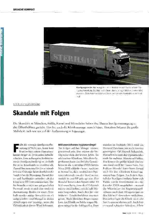 Vorschauseite 1: Skandale mit Folgen