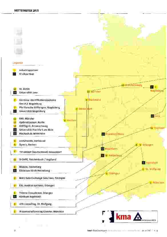 Vorschauseite 1: Wettbewerb der Ideen
