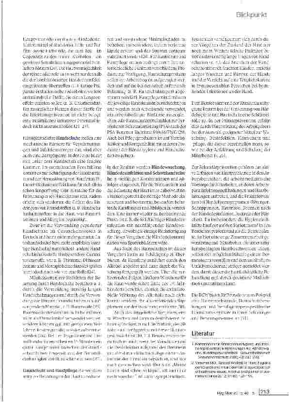 Vorschauseite 2: Aspekte der Hautverträglichkeit, des Hautschutzes und der Hautpflege