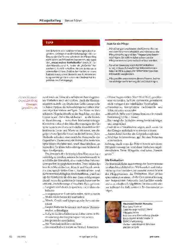 Vorschauseite 4: Verständlich kommunizieren -So gehts