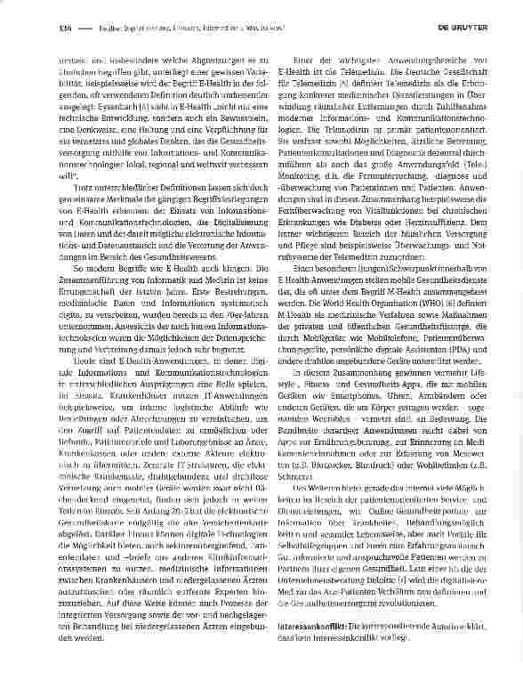 Vorschauseite 2: Digitalisierung, E-Health, Telemedizin. .. Was ist was?