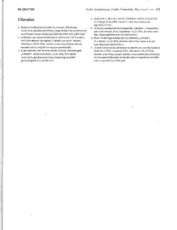 Vorschauseite 3: Digitalisierung, E-Health, Telemedizin. .. Was ist was?