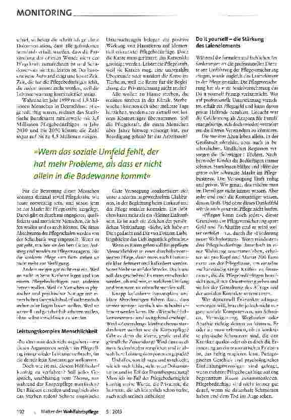 Vorschauseite 3: Zwischen Geschäft und politischem Projekt