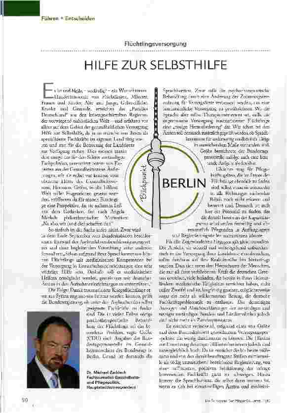 Vorschauseite 1: HILFE ZUR SELBSTHILFE