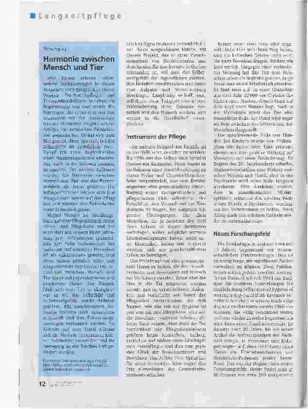Vorschauseite 3: Co-Therapeut auf vier Pfoten