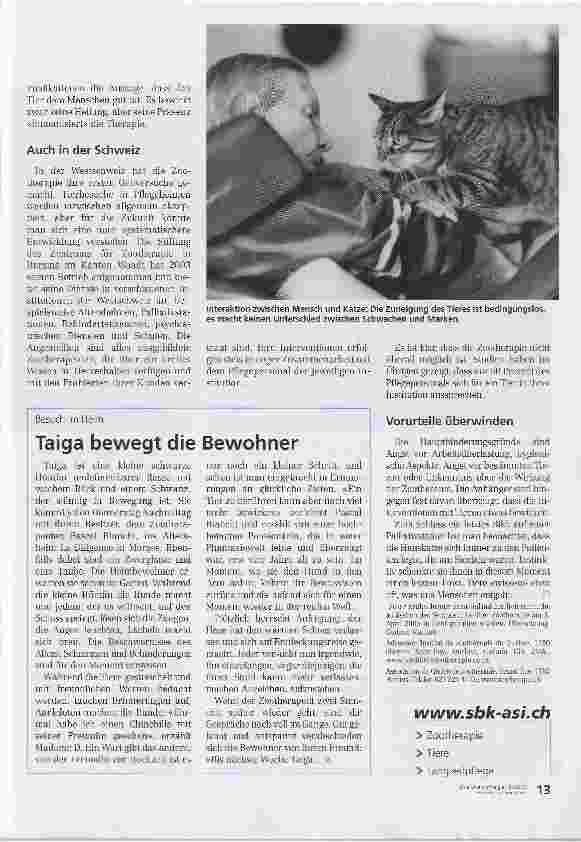 Vorschauseite 4: Co-Therapeut auf vier Pfoten