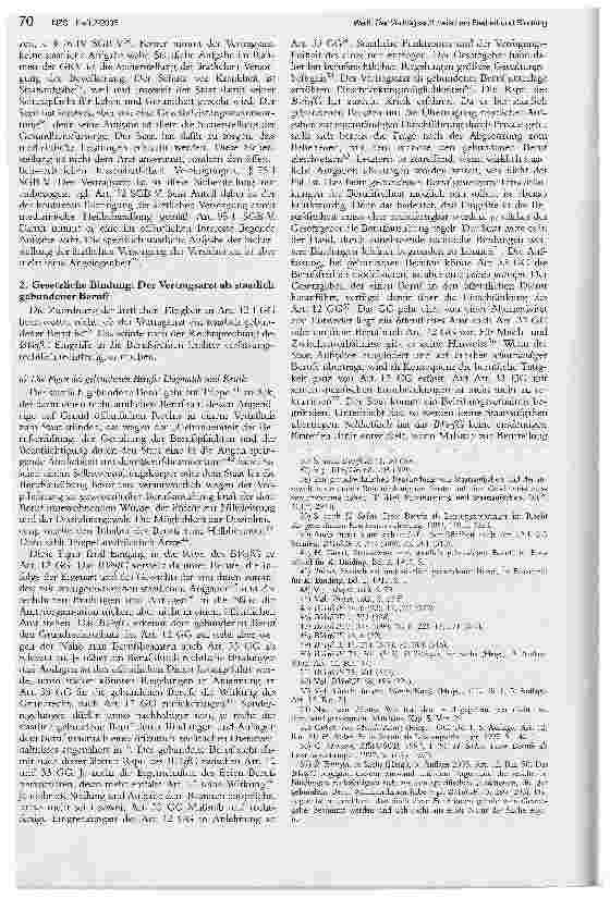 Vorschauseite 4: Der Vertragsarzt zwischen Freiheit und Bindung