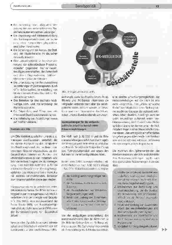 Vorschauseite 4: Rahmenbedingungen der verbandspolitischen Arbeit im Heilmittelbereich