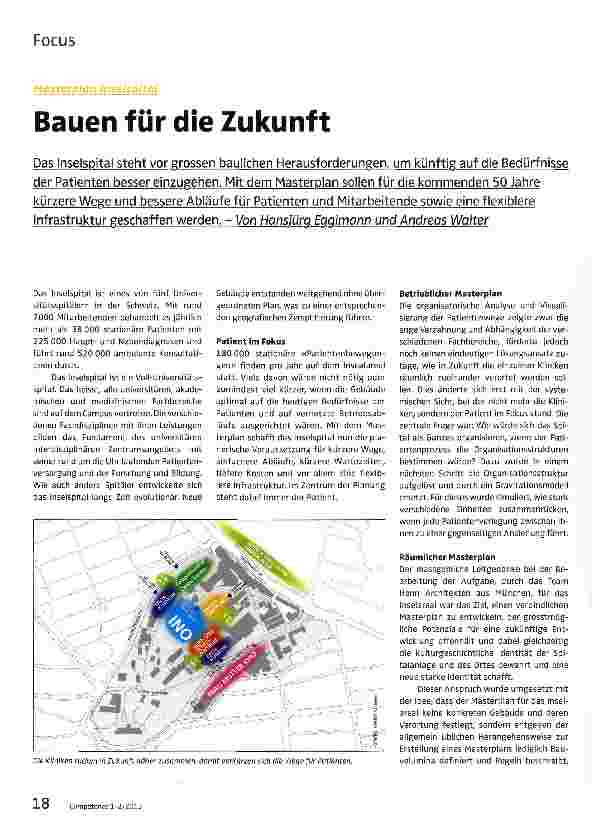 Vorschauseite 1: Bauen für die Zukunft