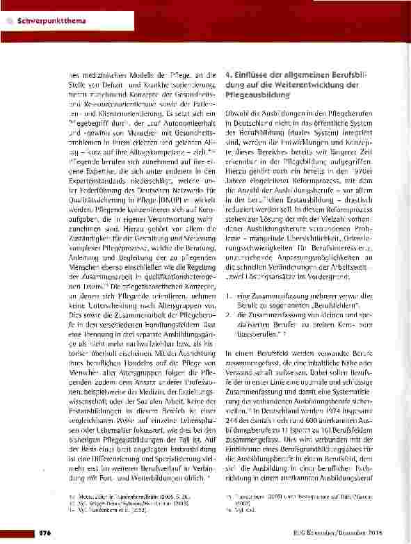 Vorschauseite 5: Für die allgemeine Pflege verantwortlich sein