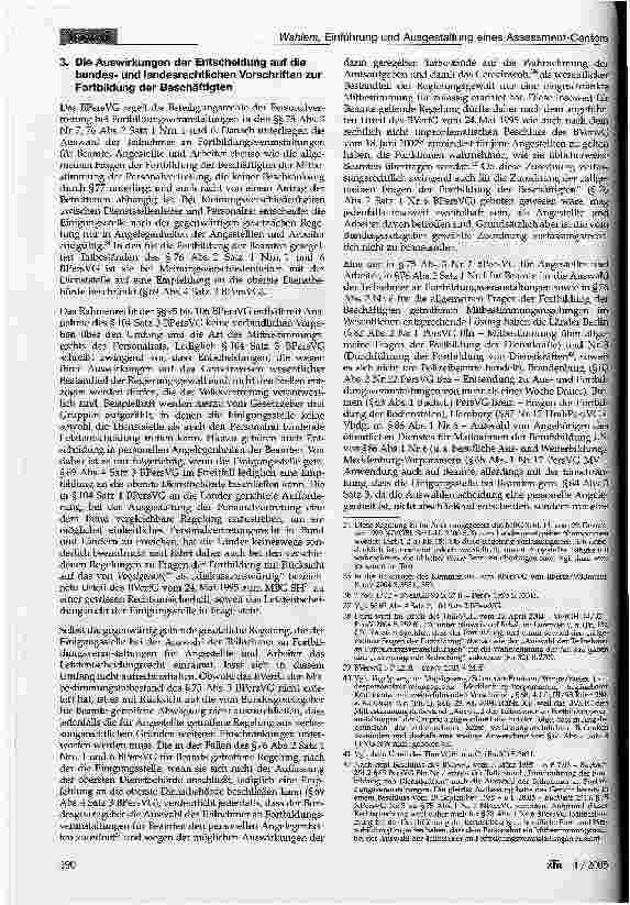 Vorschauseite 6: Einführung und Ausgestaltung eines Assessment-Centers als mitbestimmungs-(mitwirkungs-)pflichtige Maßnahme