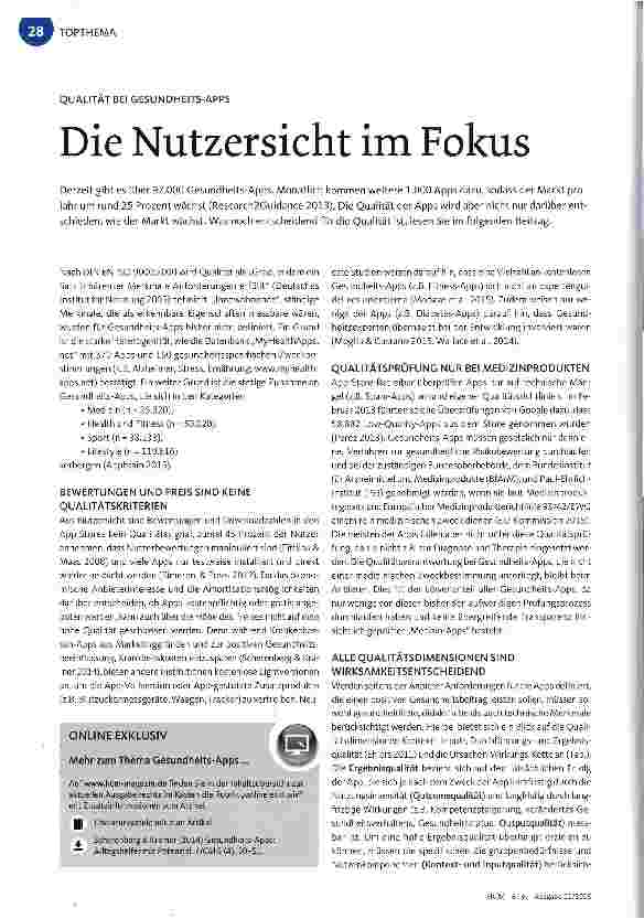 Vorschauseite 1: Die Nutzersicht im Fokus