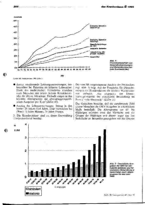 Vorschauseite 2: Sondergutachten 1995 des Sachverständigenrates Wichtige und hilfreiche Grundlage für die weitere Reformdiskussion Gratwanderung zwischen Rationierung und Rationalisierung im Gesun…