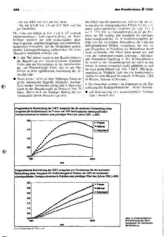 Vorschauseite 4: Sondergutachten 1995 des Sachverständigenrates Wichtige und hilfreiche Grundlage für die weitere Reformdiskussion Gratwanderung zwischen Rationierung und Rationalisierung im Gesun…