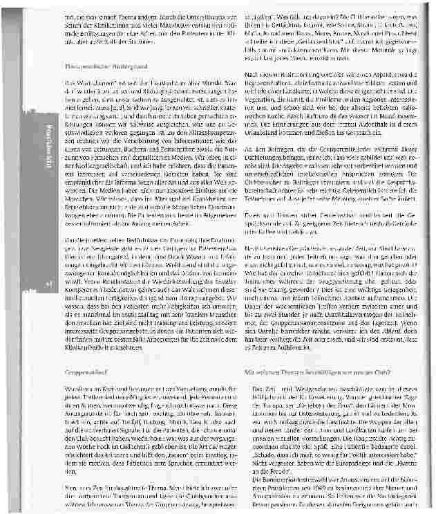Vorschauseite 2: Wissen und Kultur gemeinsam erleben -Ressourcenorientiertes Arbeiten als Teil stationärpsychiatrischer Therapie Wissen und Kultur gemeinsam erleben -Ressourcenorientiertes Arbeite…