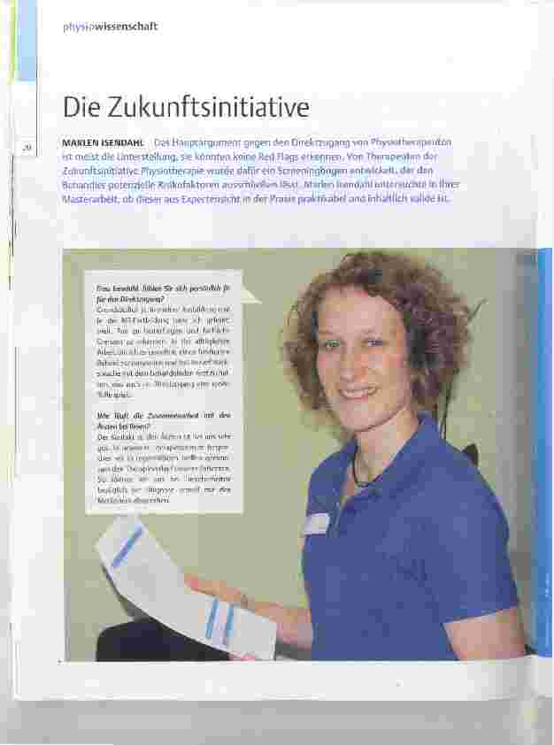 Vorschauseite 1: Die Zukunftsinitiative