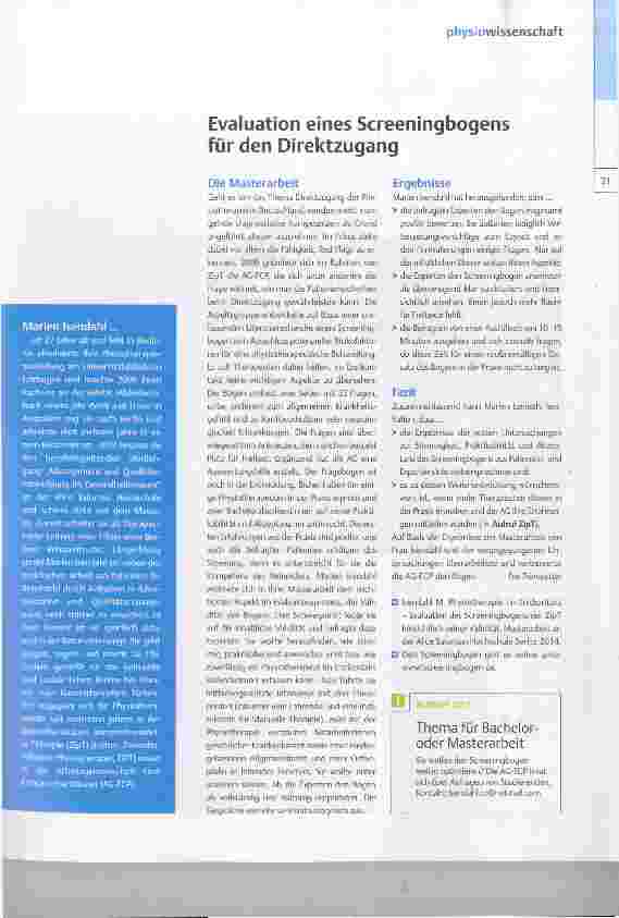Vorschauseite 2: Die Zukunftsinitiative