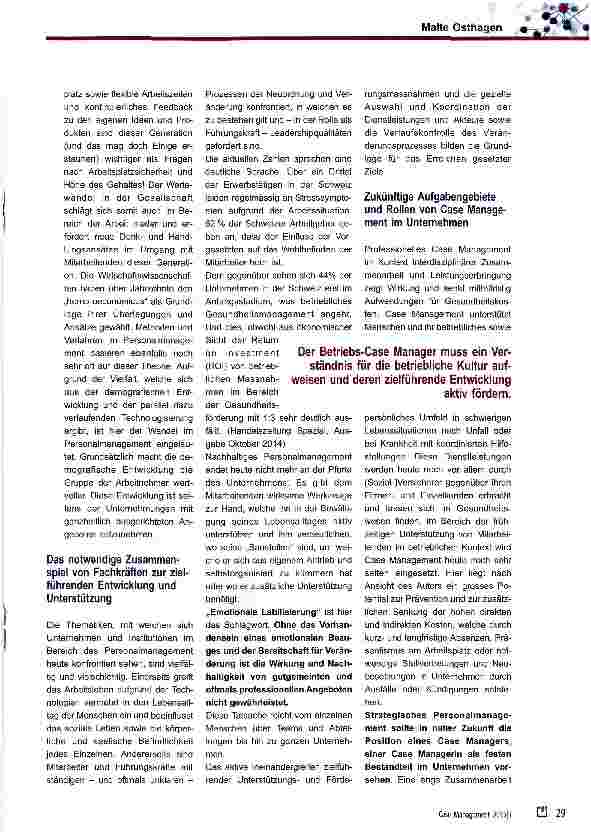 Vorschauseite 4: Gase Management als fester Bestandteil von strategischem Personalmanagement in Unternehmen