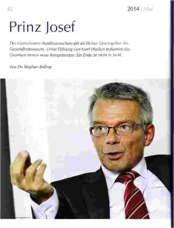 Vorschauseite 1: Prinz Josef