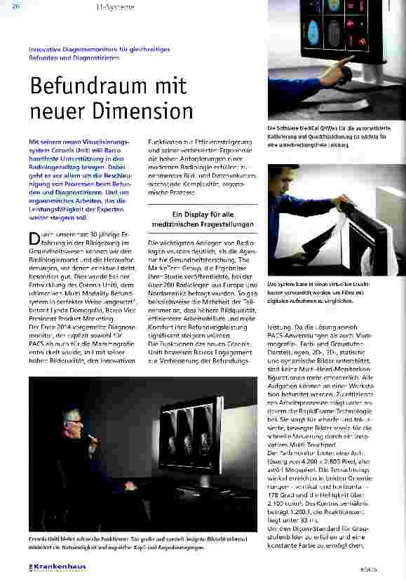 Vorschauseite 1: Befundraum mit neuer Dimension