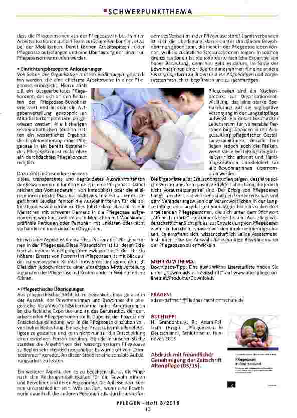 Vorschauseite 5: MEDICINE FROM WOMB TO TOMB -MEDIZIN VOM MUTTERLEIB BIS IN DEN SARG Ein Erfahrungsbericht über Health Visiting in England
