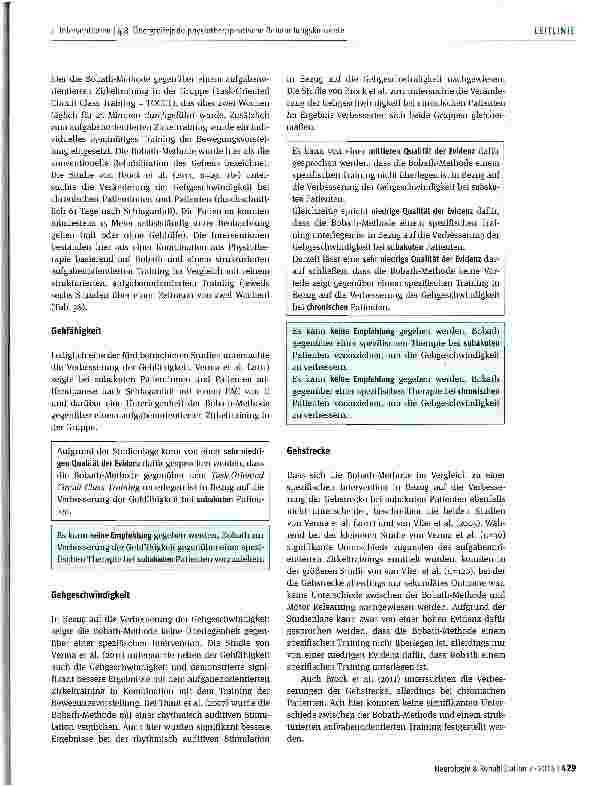Vorschauseite 2: Übergreifende physiotherapeutische Behandlungskonzepte