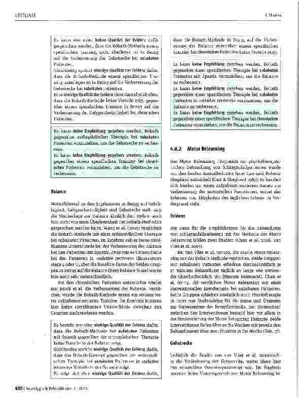 Vorschauseite 3: Übergreifende physiotherapeutische Behandlungskonzepte