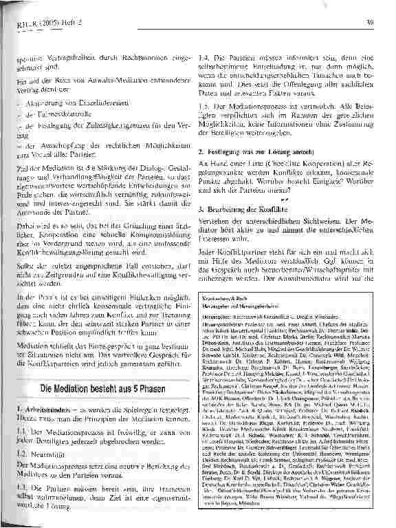 Vorschauseite 2: Mediation